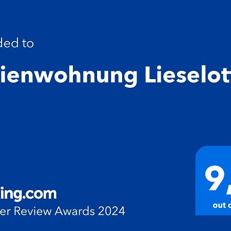 Ferienwohnung Lieselotte Diez Zewnętrze zdjęcie